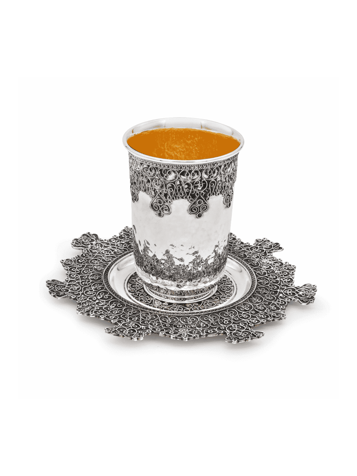 Sterling Silver Intricate Filigree Traditional Kid , Passover Gifts ,